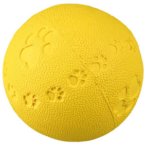 Pelota de caucho natural con sonido de 7 cm para mascotas, juguete interactivo - Product Image 2