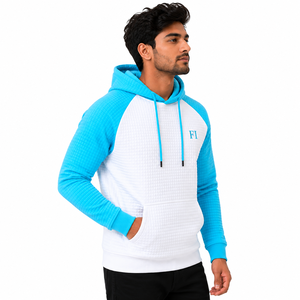 Wholesale Custom Premium Cotton Hoodies <b>Thick</b> <b>Fleece</b> Oversized Winter Sweatshirt Rib Cuff Hooded Winter Streetwear Manufacturer - Product Image 2