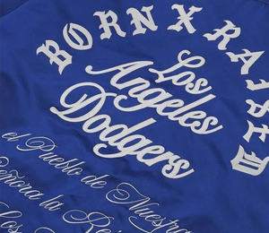 Wholesale Custom Logo Embroidery High Quality 100% Satin Polyester <b>Waterproof</b> Reversible Breathable Men's Bomber <b>Jacket</b> - Product Image 4