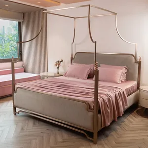 ผ้าปูที่นอนใยไผ่ 100% ผลิตตามสั่ง ขายส่ง ระบายอากาศได้ดี 400TC ผ้าปูที่นอนแบบเรียบ/รัดมุม สำหรับบ้านและโรงแรม แบบเรียบ - Product Image 3