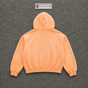 เสื้อฮู้ดลายกราฟิก Peach Angel สไตล์วินเทจ โอเวอร์ไซส์ สตรีทแวร์ ลายปีกสวรรค์ ลุคโกธิค ล้างสีแบบวินเทจ แฟชั่นลำลอง ยูนิเซ็กส์ สำหรับฤดูใบไม้ร่วง - Product Image 6