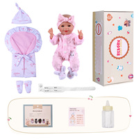 Muñecas Bebé Reborn de Vinilo de 12 Pulgadas, Modelo Sunny, Niña Sonriente, Realista, Recién Nacida, Lista para Enviar, MOQ Bajo, Precio de Fábrica