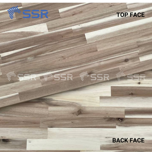 SSR VINA-Comptoir de boucher en bois d'acacia inachevé avec bord vif-Comptoirs en bois durable du Vietnam - Product Image 3