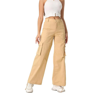 Pantalones Casuales con Bolsillos, Nuevo Diseño, Pantalones Deportivos para Correr, Fitness, Ligeros, Transpirables, Pantalones Cargo para Mujer - Product Image 3