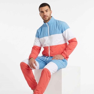 Custom Unisex Windbreaker Zip Hoodie Nylon <b>Jacket</b> Lightweight Tracksuit Sweat Pant Set Flared Sweatpants and Jogger Sets - Product Image 3