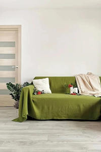 Funda de Sofá Grande Bohemia Personalizable de Algodón Puro, Protector de Sofá de Calidad, Lavable y Resistente al Polvo - Product Image 6