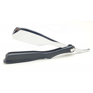 OEM Acceptable New Wood Handle Custom Barber Razors Eco Friendly Face Shaving Stainless Steel Single Edge Folding Razor <b>Bikini</b> - Product Image 4
