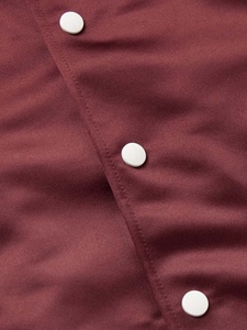 Veste universitaire en satin personnalisée de haute qualité 2025, grande taille, veste de lycéen brodée pour hommes - Product Image 6