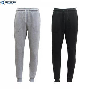 Pantalones Jogger Casuales de Forro Polar para Hombre, con Puños Acanalados, Ecológicos, Resistentes al Viento, Transpirables, de Peso Pesado, con Cierre de Cordón, Venta al por Mayor - Product Image 3