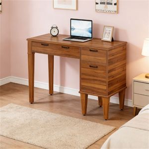 Scrivania per Computer con Spazio di Archiviazione, Tavolo da Ufficio e Studio - Product Image 3