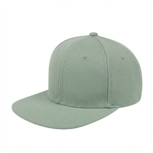 New Unisex Customizable Snapback <b>Hat</b> Embroidery <b>Flat</b> Brim Adjustable Performance Cap Custom Logo Team Snapback <b>Hat</b> - Product Image 1