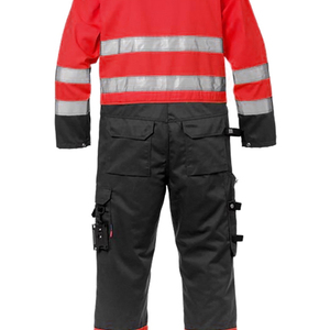 Best Quality Cheap Price <b>Fire</b> Retardant Safety Industrial Coverall With OEM Custom Logo Solid Color Feature And Supplier - Product Image 5