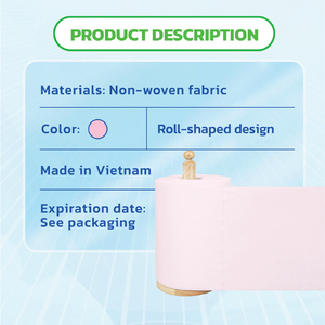 KrClean High Quality Non Woven Roll Wipes 1kg Multi-Purpose Kitchen Cleaning <b>Cloth</b> <b>Absorbent</b> Plain Stocked Direct Vietnam - Product Image 3