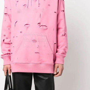 Sudaderas con Estilo Desgastado para Hombre, Corte Holgado, Tela Lavada, Sensación Cómoda, Perfectas para Uso Diario Informal - Product Image 6
