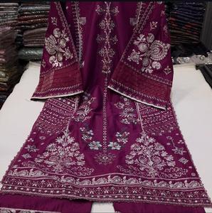 Trajes Indios y Pakistaníes para Mujer, Listos para Usar, Diseño Exclusivo en Algodón, Kurta, Shalwar, Duppatta, Colección Verano 2026 - Product Image 5