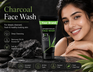 ผู้ผลิตโฟมล้างหน้าถ่านกัมมันต์แบบฉลากส่วนตัว - Product Image 3