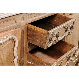Arjuna <b>6</b> <b>Drawer</b> Wardrobe Made of Solid Teak Wood Frame and Woven Rattan with a Natural Finish. - Product Image 3