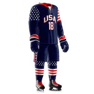 Tenues de hockey sur glace personnalisées 2026 de haute qualité, respirantes et imprimées – Service de conception sur mesure pour uniformes d'équipe professionnelle - Product Image 5