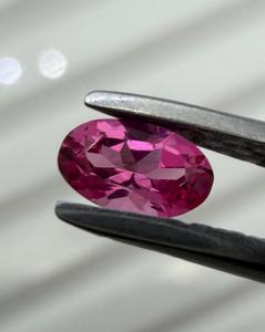 Shamim Gems - Gemas de Espinela Natural Mahenge, Corte Ovalado de 3x5 mm, Color Rosa, Certificadas, para Joyería Fina, Anillos, Colgantes, 7 Piezas - Product Image 2