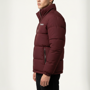 Chaqueta de Invierno Acolchada Personalizada para Hombre, Chaqueta de Burbujas Acolchada, Chaqueta Urbana Cálida, Fabricante OEM ODM - Product Image 3