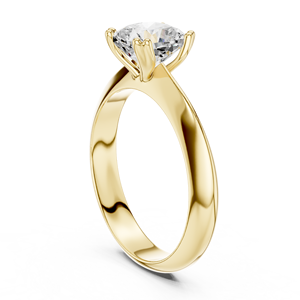 แหวนหมั้นทองคำขาว 14K ทรงคลาสสิก 1.5 กะรัต เพชรทรงคุชชั่น ได้รับการรับรองจาก IGI เพชรเพาะเลี้ยงในห้องปฏิบัติการ ของขวัญวันครบรอบแต่งงาน - Product Image 3