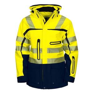 Ropa de Seguridad Reflectante con Múltiples Bolsillos, Chaquetas de Alta Visibilidad, Uniformes de Trabajo de Construcción, Trajes de Seguridad Reflectantes con Logotipo - Product Image 2