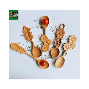 Christmas <b>Wooden</b> <b>Spoon</b> Gift <b>Set</b> with Spatula Turner Whisk Kitchen Tools Santa Claus Xmas Housewarming Present - Product Image 6