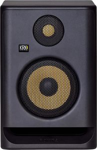 KRK <b>Rokit</b> <b>5</b> G4 Professional Bi-Amp Powered Studio Monitor <b>Speakers</b>, Pair, Black - Product Image 6