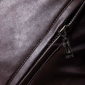 Chaqueta de cuero de invierno con logotipo personalizado en stock, nueva llegada, chaqueta de cuero de invierno para hombre en venta - Product Image 3