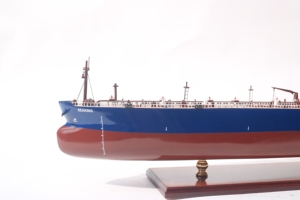 S.E.A.K.I.N.G (Tanker de pétrole brut) Modèle de navire en bois artisanal de 100 cm - Décoration Feng Shui pour la maison ou collection d'exposition - Product Image 2