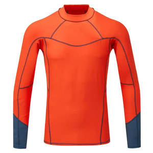Fabricant direct, rashguard à séchage rapide pour hommes, rashguard personnalisé pour hommes, chemises de compression à manches longues et coupe ajustée pour hommes - Product Image 5