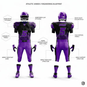 Custom Clothing Mesh American Football Uniform Jersey Pants Set Custom Teamwear Name Number Printed Competition OEM Kit - Product Image 2