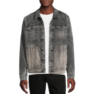 Full sleeves high quality <b>Men</b> <b>Denim</b> <b>Jacket</b> latest fashion light weight comfortable <b>denim</b> <b>jacket</b> for <b>men</b> with adjustable rate - Product Image 1