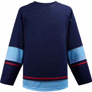 เสื้อฮอกกี้น้ำแข็งแบบเปล่า EALER H900 ซีรีส์ ชุดฝึกซ้อมสีทีมที่ทนทาน - Product Image 1