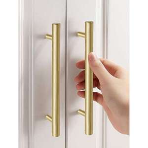 Manijas de Latón de Acabado Premium para Cajones de Cocina y Muebles, con Agarre Cómodo y Rendimiento Duradero - Product Image 3
