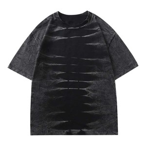 Camiseta para Hombre con Efecto Desgastado - Silueta Retro Clásica - Tela Suave - Patrón Mineral Único - Estilo Años 90 2026 - Product Image 5