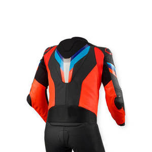 Combinaison de course moto professionnelle en cuir une pièce, design de logo personnalisé, manches longues, confortable, séchage rapide - Product Image 5