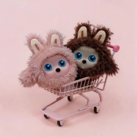 RG-AI-K01 Nouveau design de robot compagnon en peluche en forme de lapin à intelligence artificielle, adapté à l'apprentissage précoce des jeunes enfants