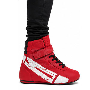 Modern Ankle Kart Racing Shoes Genuine Leather Upper Lightweight Breathable Design Soft Inner Lining for Reliable Performance - Product Image 6