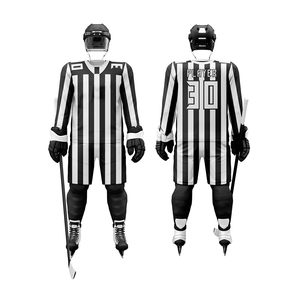 Uniforme de hockey sobre hielo, sublimación completa, ropa de equipo, jersey y pantalones ligeros de alto rendimiento, tela que absorbe la humedad para clubes - Product Image 3
