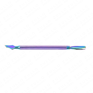 Pousse-cuticules robuste en acier inoxydable multicolore, outil de nettoyage et d'élimination des cuticules de précision pour manucure et pédicure, vente en gros - Product Image 3