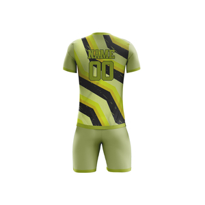 Tenues de football personnalisables par sublimation, respirantes, à séchage rapide, ensemble maillot et survêtement de football pour l'entraînement - Product Image 6