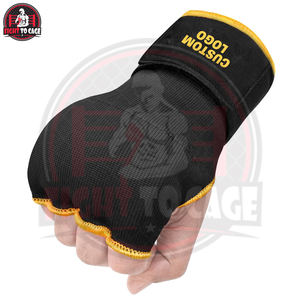 Guantes Interiores de Boxeo con Almohadillas de Gel y Logotipo Personalizado, Soporte para Muñeca, Vendas para Entrenamiento de MMA, Equipo de Entrenamiento de Gimnasio - Product Image 5