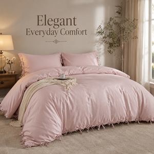 Eco Friendly Cotton Bamboo Duvet Corner Tie for Holding <b>Comforters</b> in Place Available for Affordable price from India - Product Image 4