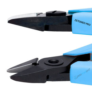 เครื่องตัดด้านข้างความแม่นยำสูง สแตนเลสสตีล พร้อมด้ามจับพลาสติกและสปริงใบพัดคู่ รุ่นปรับแต่งได้ ZETOMED PRO DIY - Product Image 3