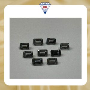 พลอยสปิเนลสีเทาธรรมชาติทรงเอเมอรัลด์  แบบเม็ดเดี่ยว หายาก ไม่ผ่านการอบ ไม่ผ่านการปรับแต่ง คุณภาพพรีเมียม สำหรับทำเครื่องประดับ ขายส่ง เกรด AAA - Product Image 6