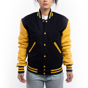 Durable Women Varsity <b>Jacket</b> Hot Selling Anti Wrinkle Breathable Top Trending Women Varsity <b>Jacket</b> with Light Weight - Product Image 1
