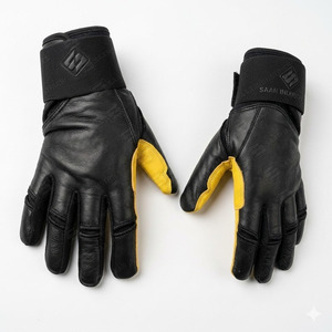 Professional Sports Leather Baseball Batting <b>Gloves</b> With Durable Grip Surface And Custom Color Manufacturing Solutions - Product Image 2