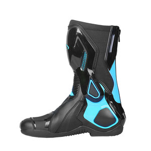 Botas de Motociclismo para Hombre de Alta Calidad, Personalizadas ODM OEM, Premium, con Parte Superior de PVC, Cierre de Cordones, Ligeras y Protectoras - Product Image 2