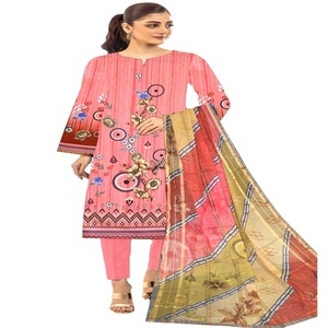 AF Fashion Vol 4 Colección de Damas Hermosos y elegantes trajes de 3 piezas con impresión digital Ropa india y pakistaní - Product Image 1